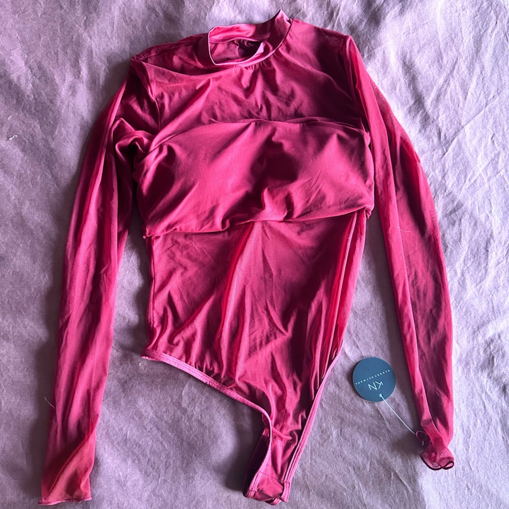 Klassy Network Vibrant Red Bodysuit